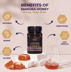 BIOSOTA Orgsanic Manuka Honey MGO 1200+
