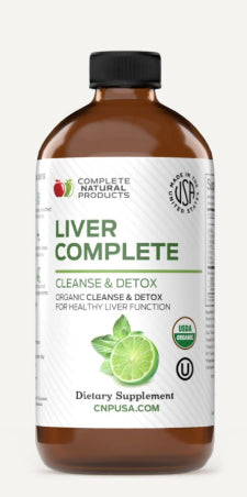 Organic Liver Complete - Liquid Liver Cleanse & Detox Remedy